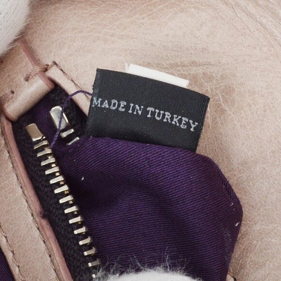 Miu Miu Pink Eco Fur Bijou Chain Shoulder Bag 194 KQ00236 - Picture 6 of 8